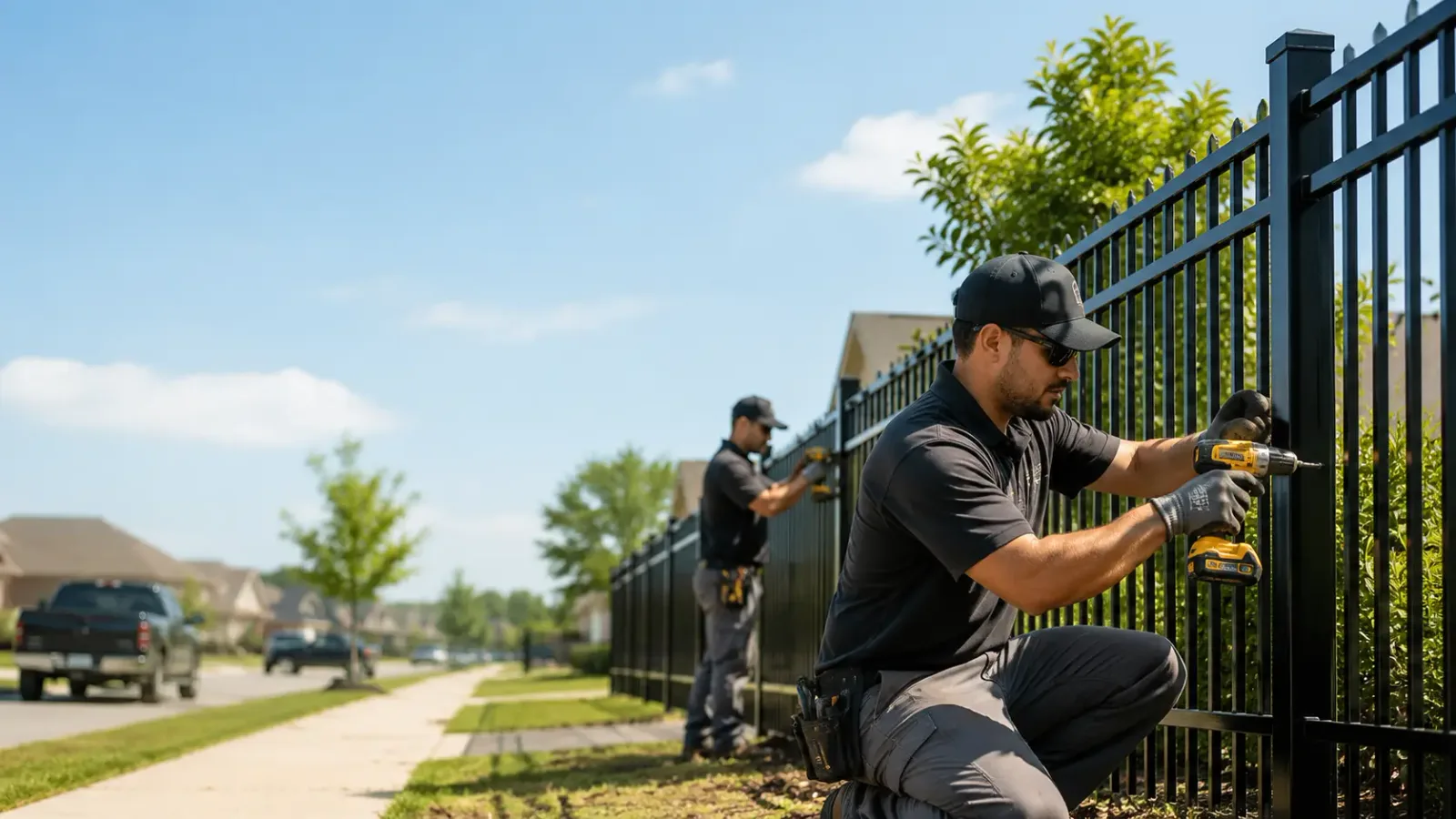 Metal Fence Installation in Lupton City, TN